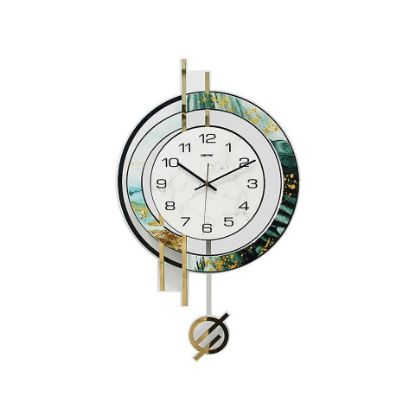 Picture of Maple Leaf Metal Wall Clock NYK057