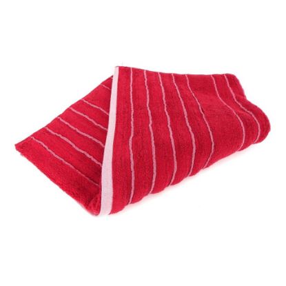 Picture of Maple Leaf Cotton Bath Towel 90x150cm Red