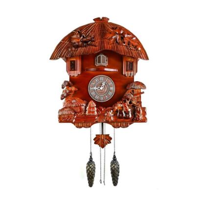 Picture of Maple Leaf Cuckoo Wall Clock 611