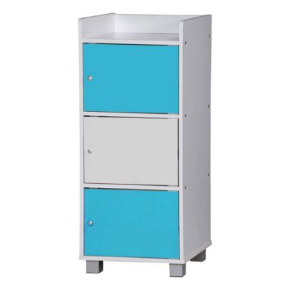 Picture of Maple Leaf Utility Shelf 3Door SU100 Blue&White