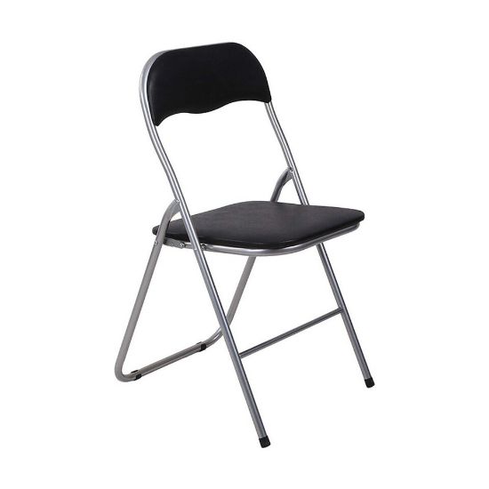 Picture of Maple Leaf Folding Chair HPZ-39 Black