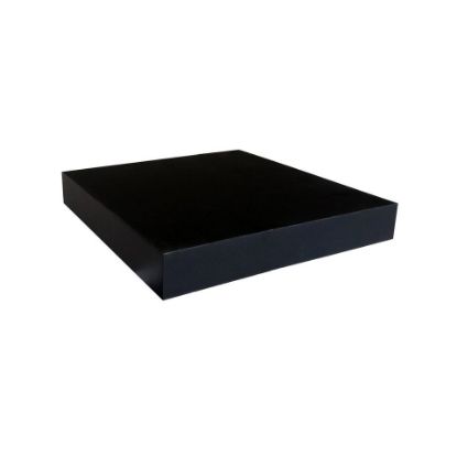 Picture of Maple Leaf Wooden Wall Shelf 30cm Black A901A