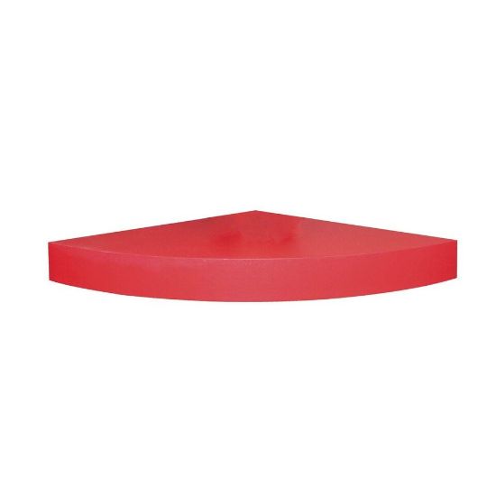 Picture of Maple Leaf Wooden Corner Wall Shelf Red COS01