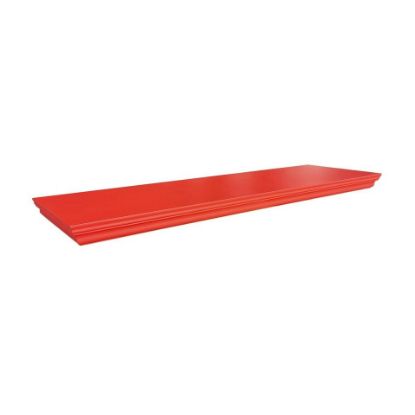 Picture of Maple Leaf Wooden Wall Shelf 80cm Red A902-2