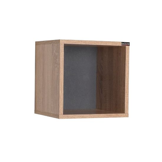 Picture of Maple Leaf Wooden Cube Wall Shelves, Display Storage Wood Shelf RAF33 Beech