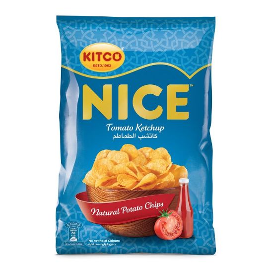 Picture of Kitco Nice Ketchup Potato Chips 21 x 14g