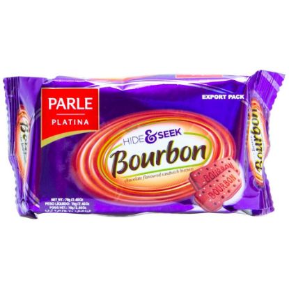 Picture of Parle Hide & Seek Bourbon Chocolate Flavoured Sandwich Biscuits 70 g