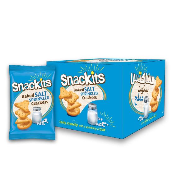 Picture of Nabil Snackits Salted Baked Bites 12 x 26g