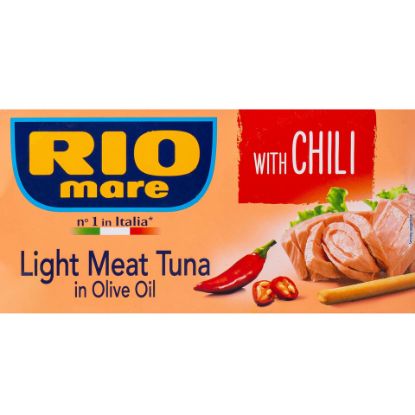 Picture of Rio Mare Light Meat Tuna In Olive Oil With Chili Value Pack 2 x 160 g