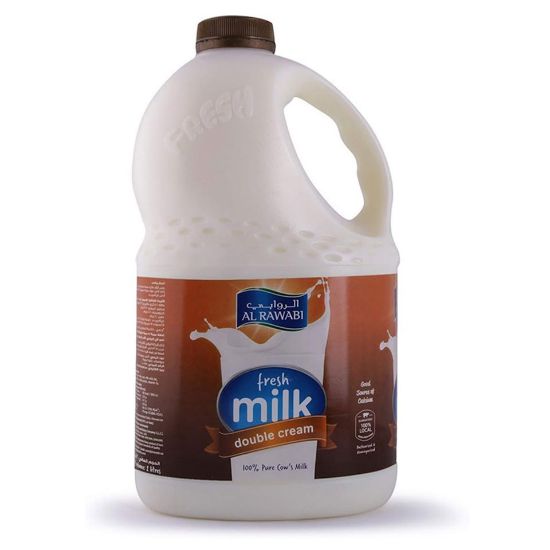 Picture of Al Rawabi Fresh Milk Double Cream 2Litre